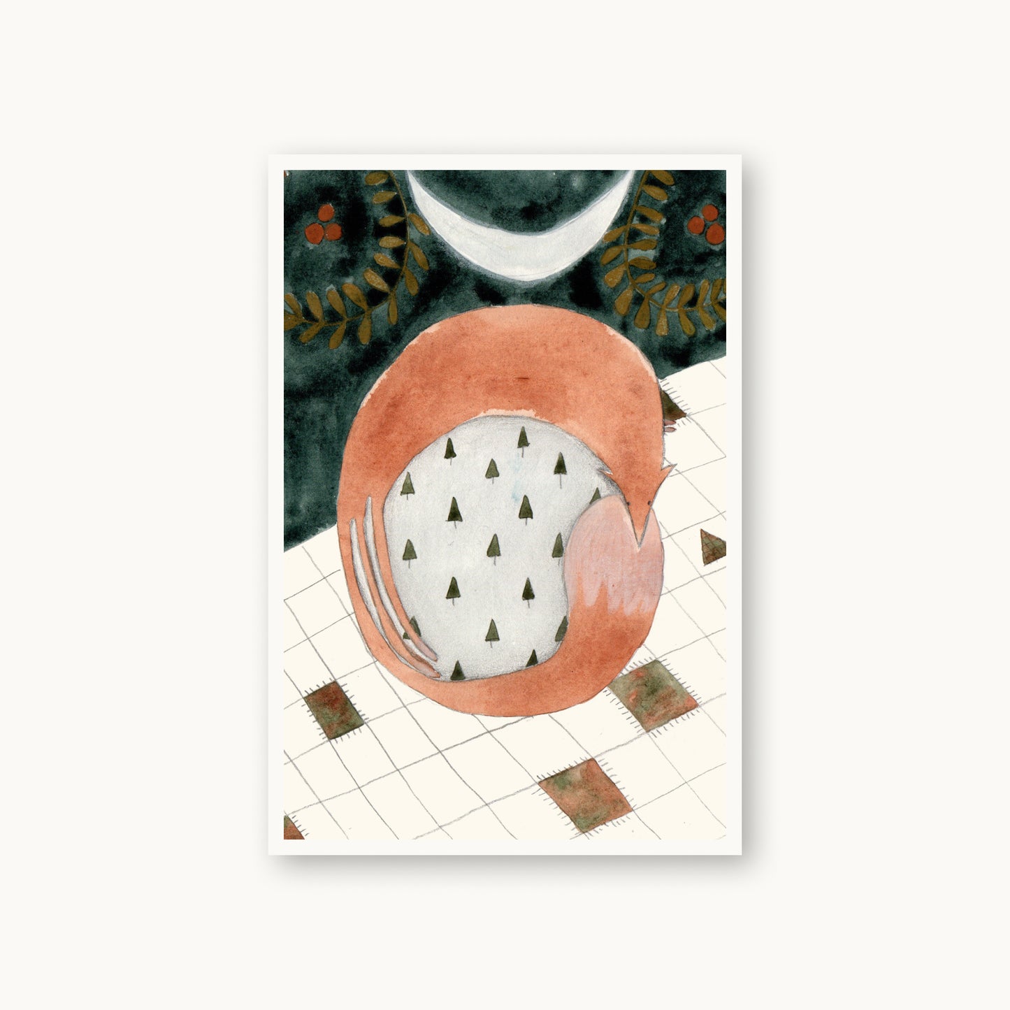 Kalėdinė atvirutė - Lapė -45%