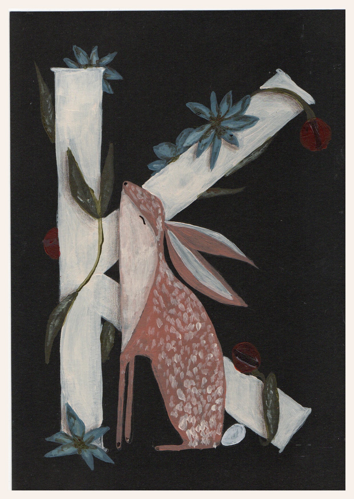 Original postcard - Herbs