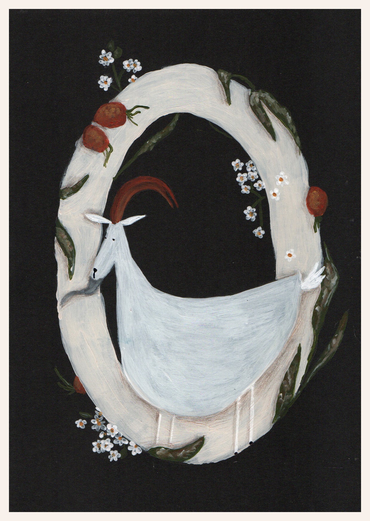 Original postcard - Herbs