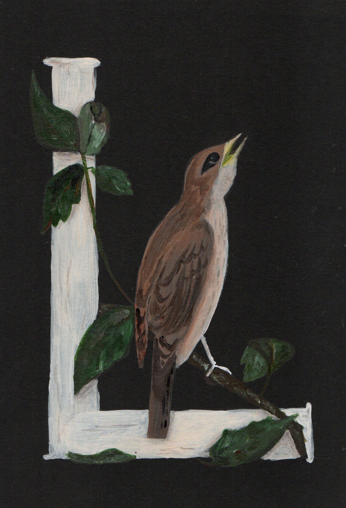 Paveikslėlis su L raide