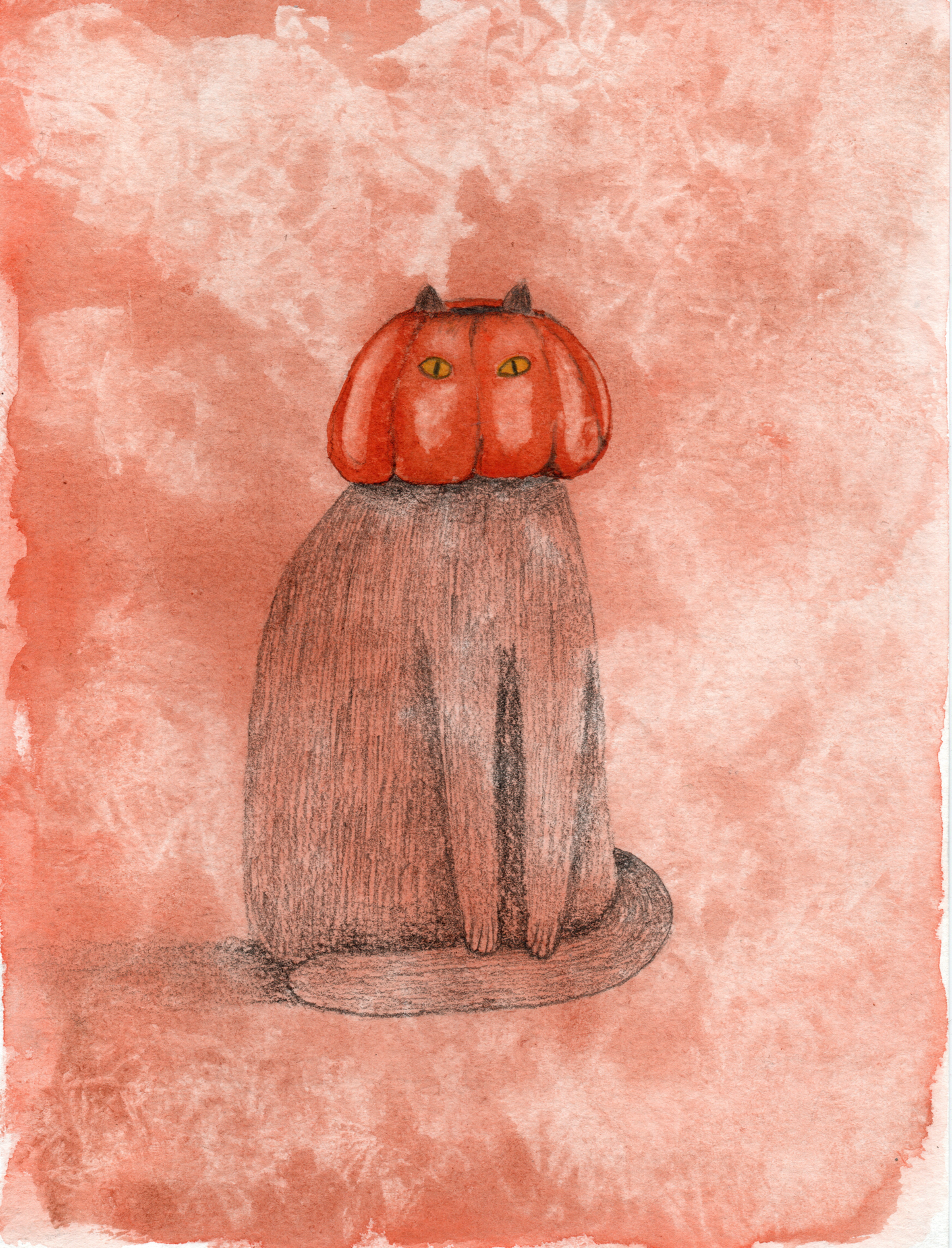 Autumn Holidays - Pumpkin Cat